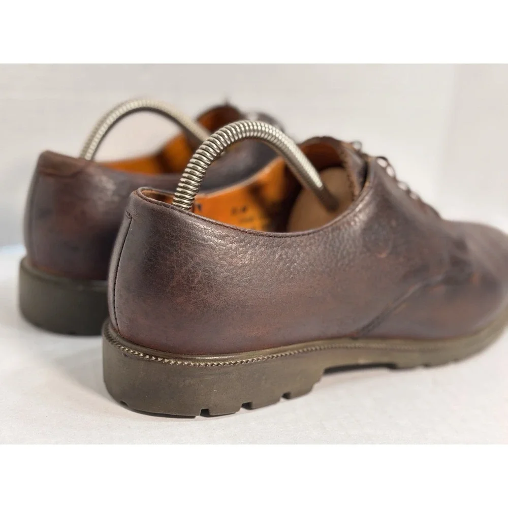 Timberland Earthkeepers 96080 Plain Toe Oxford Brown Leather Shoes Mens 8.5‎